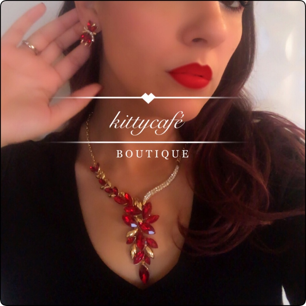 Turkish Drop Necklace Set